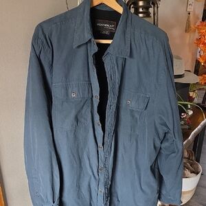 Weatherproof Men's Steel Gray Shirt Jacket